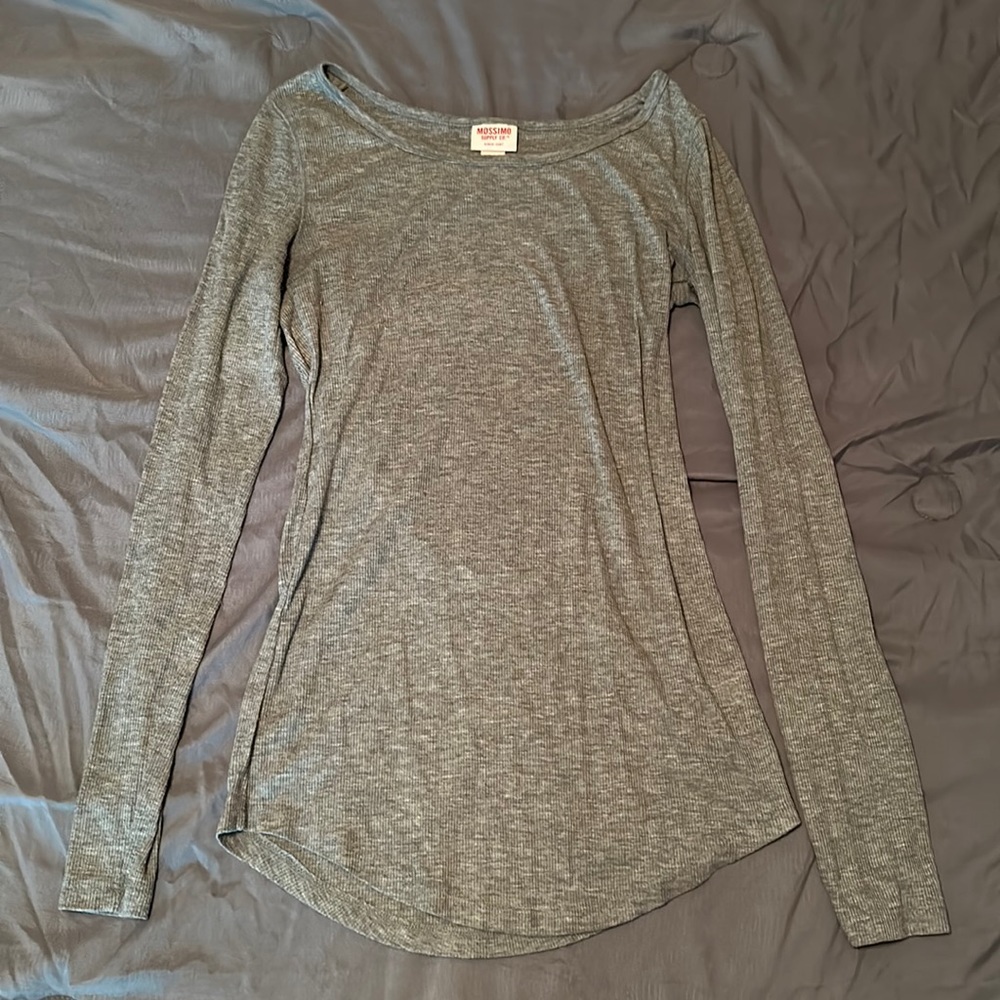 Grey Mossimo Long Sleeve